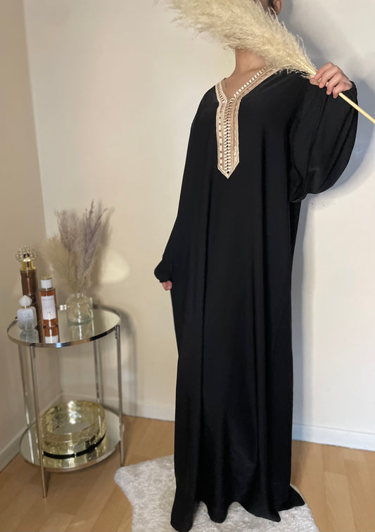 Abaya Lalya noir