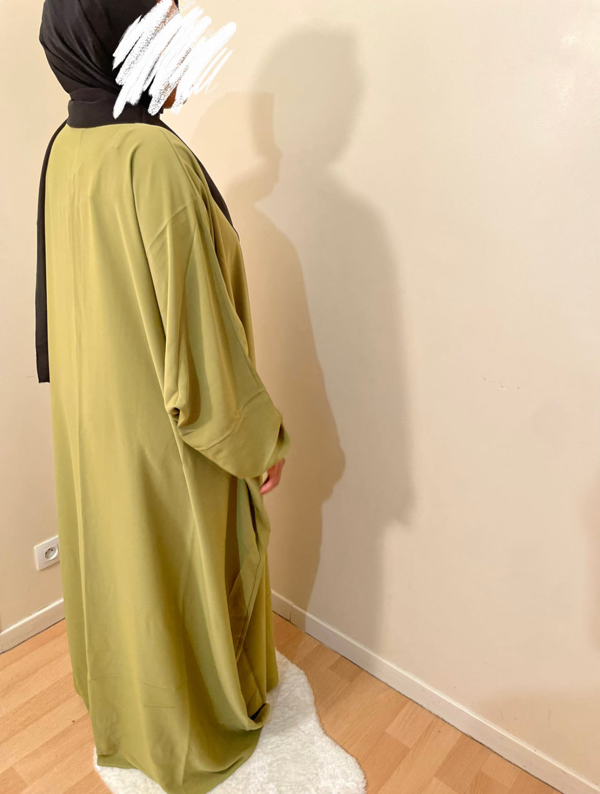 Abaya Aïsha vert olive