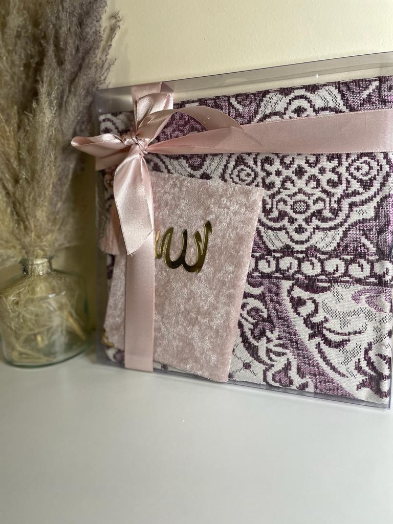 Coffret cadeaux violet