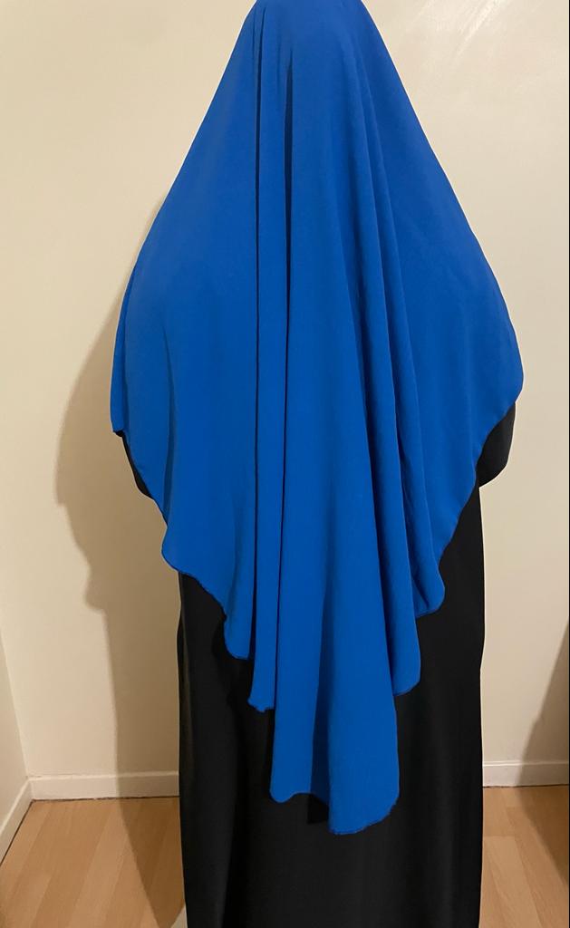 Khimar jazz bleu