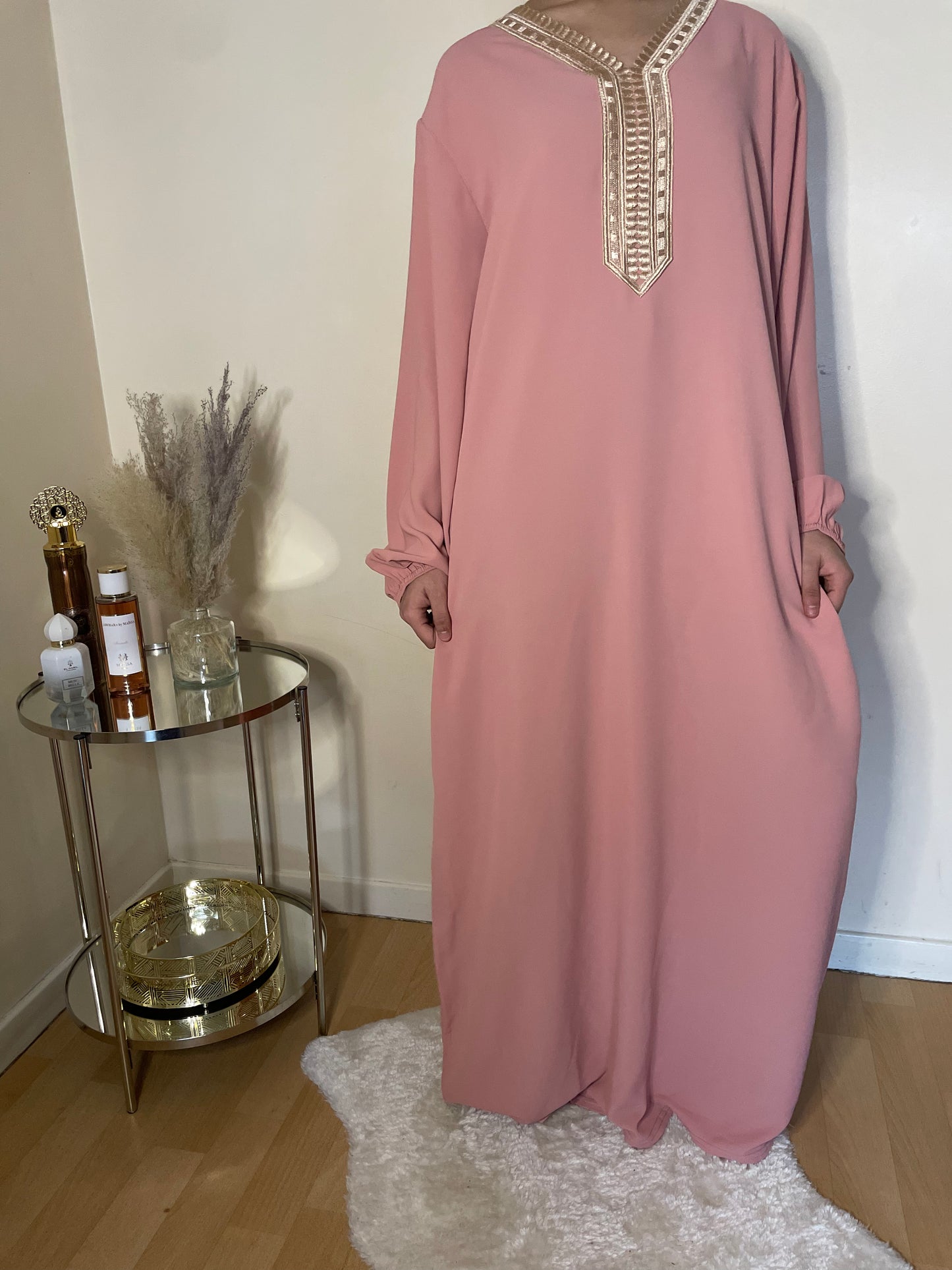 Abaya Lalya rose pastels