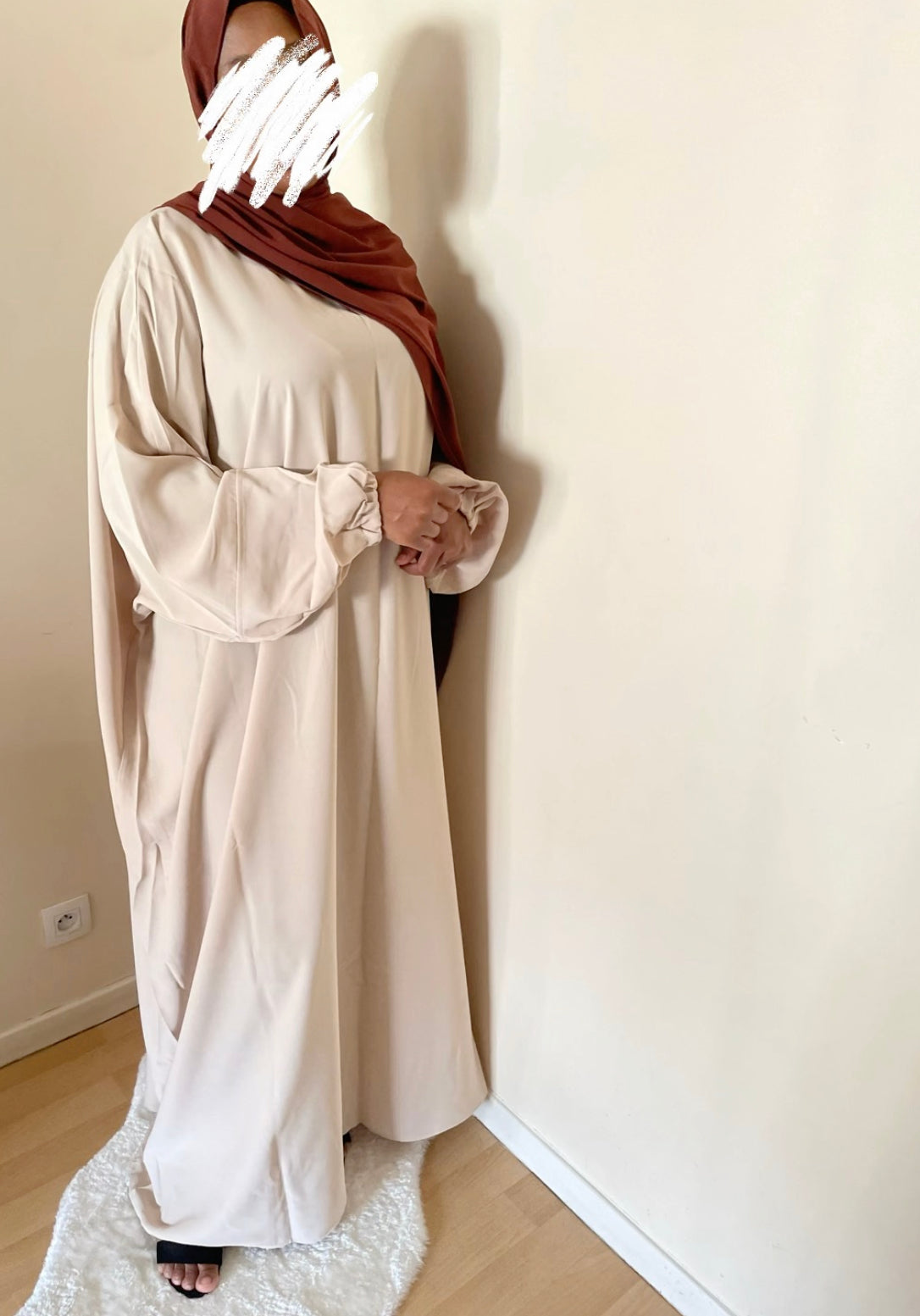 Abaya Aïsha beige